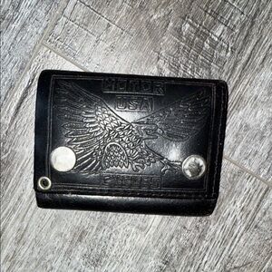 Vintage Black Leather Men’s Wallet